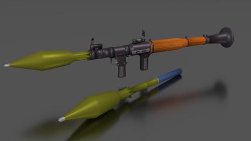 RPG-7 Launcher and Grenade preview image